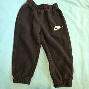 Toddler Nike Black Jogger Pants Size 18 Months